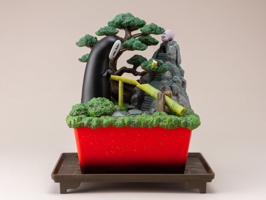 First bonsai tree with no face on a swing from spirited away : r/houseplants